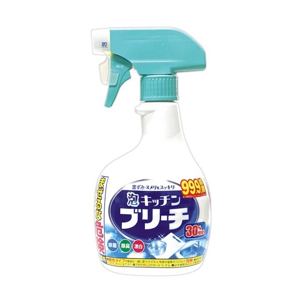 ミツエイ 泡キッチンブリーチ 大容量 本体 520ml(台所用)