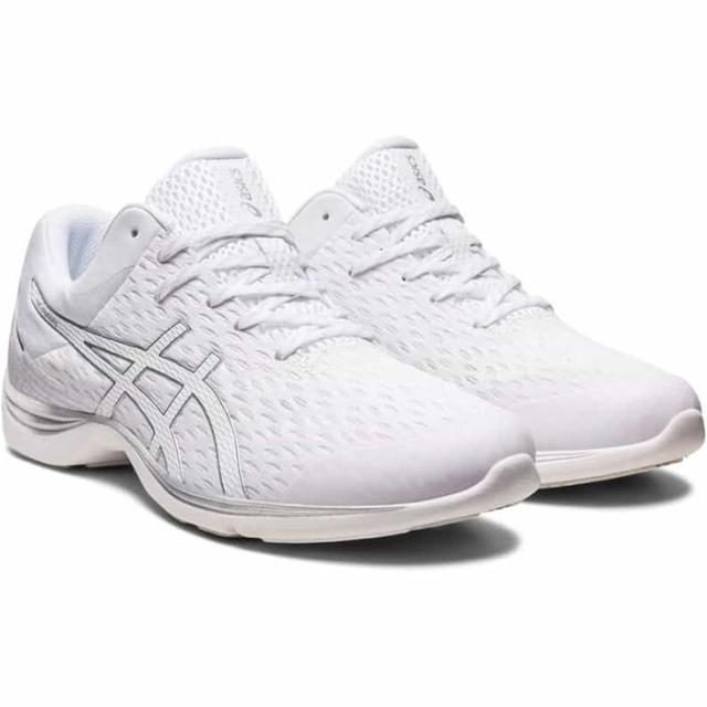 【送料無料】アシックス(asics) ゲルムージー ウォーキングシューズ ホワイト 2E相当【1293A024】(ユニセックス スポーティテイスト 衝