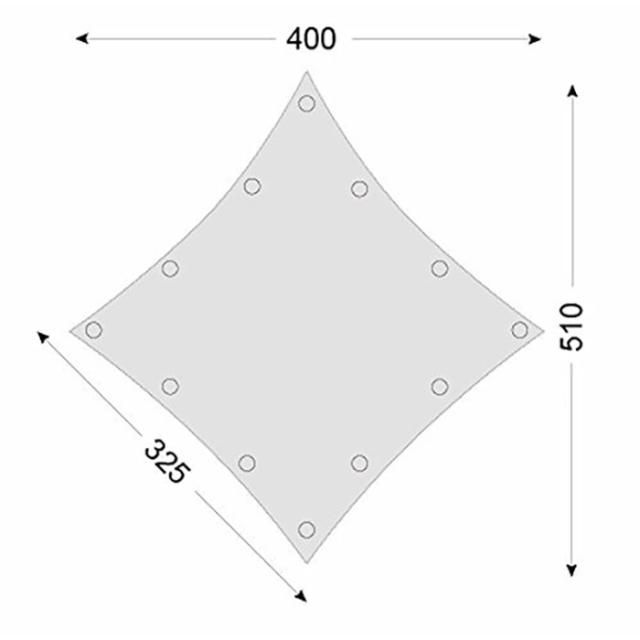 【国内正規品】NORDISK カリ ダイヤモンド10 (400cm×510cm)JP【タープウイング ナチュラル 3人用】[242019](Kari Diamond 10 tarps)_1