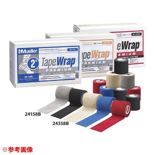 Mueller(ミューラー)テープラップ プレミアム 50mm グレー 24個入 サポート メンテナンス テーピング 24158Bの通販は