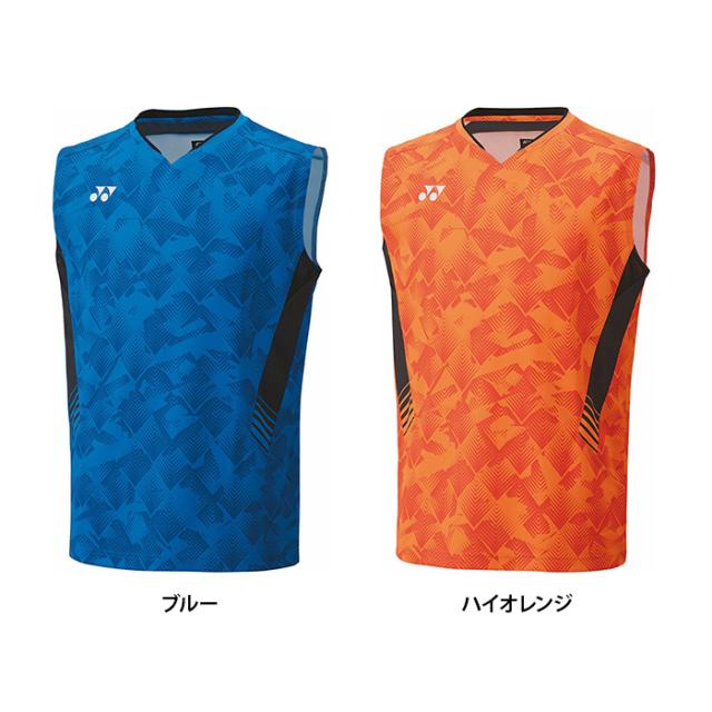 【送料無料】YONEX ヨネックス メンズ ゲームシャツ ノースリーブ テニス バドミントン 袖なし UVカット ベリークール 吸汗速乾 10658