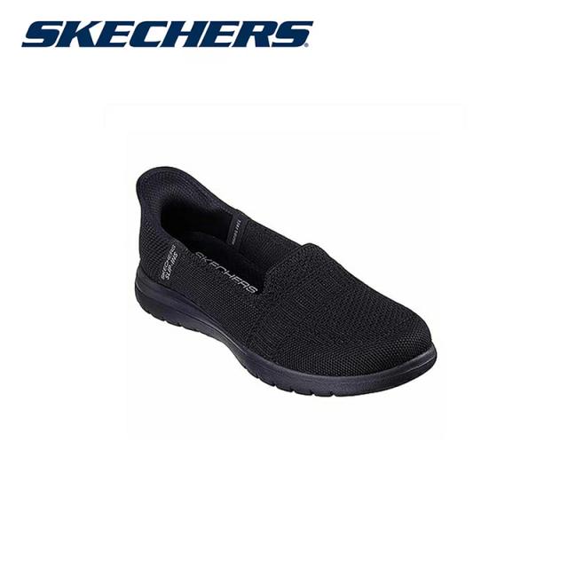 【送料無料】Skechers スケッチャーズ スリップインズ レディース オンザゴー フレックス ハンズフリー ブラック パンプス ON-THE-GO F