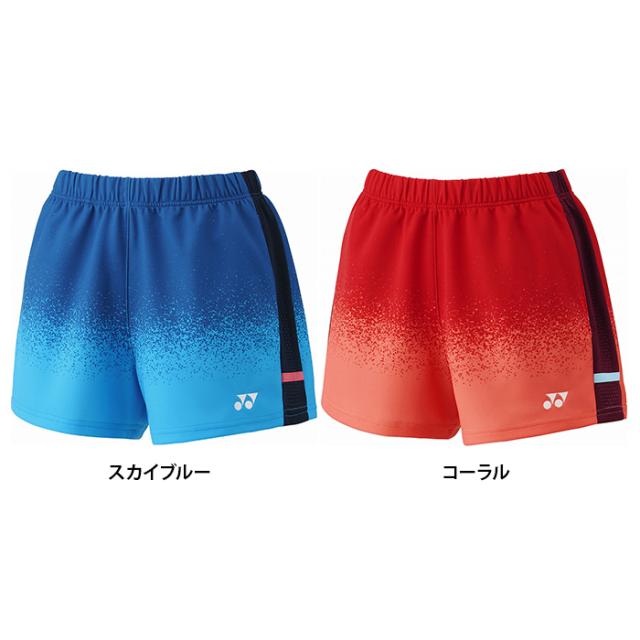 【送料無料】YONEX ヨネックス レディース ニットショートパンツ バドミントン テニス ソフトテニス ハーフ 短パン 冷感 25110