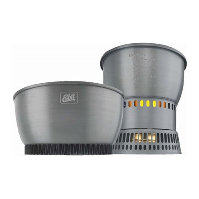 ESBIT エスビット アルミクックセット アルコールバーナー付 2〜3人用 アルコールバーナー付クックセット クッカー ストーブ バーナー