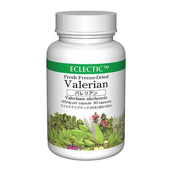 ECLECTIC バレリアン(西洋カノコソウ)90カプセル FFD90 E062(健康食品 ハーブエキス サプリメント)※お取り寄せ1週間程度かかりますの通販は 5,591円