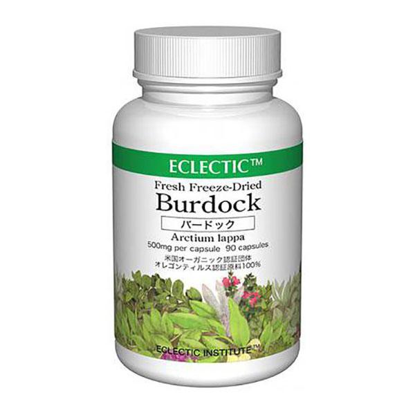 ECLECTIC バードック(西洋ゴボウ)500mg×90カプセル FFD90 E282(健康食品 ハーブエキス サプリメント)※お取り寄せ1週間程度かかりますの通販は 5,648円