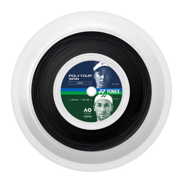 YONEX ヨネックス ポリツアー スピン 125 200m 硬式 テニス ガット ストリング モノ ポリエステル PTGSPNR2