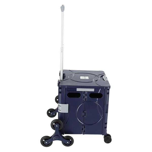 &.FLAT(アンドフラット) コンテナキャリー 折りたたみ 三輪 階段 防水インナーケース 折り畳み RANGER 36L FR0136L/BK(ブラック) &.FLAT(アンドフラット) コンテナキャリー 折りたたみ 三輪 階段 防水