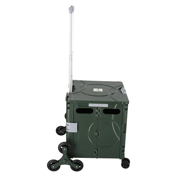 &.FLAT(アンドフラット) コンテナキャリー 折りたたみ 三輪 階段 防水