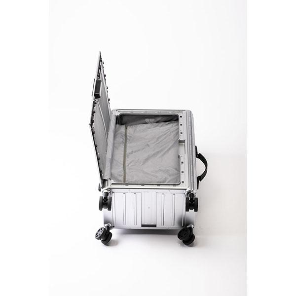 &.FLAT(アンドフラット) キャリーバッグ 35L 世界最薄 折りたたみ TSA