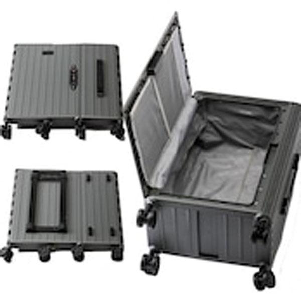 &.FLAT(アンドフラット) キャリーバッグ 35L 世界最薄 軽量 折りたたみ