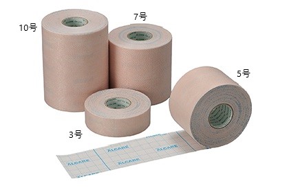 アルケア（ALCARE） 医療用品 シルキーポア 粘着性伸縮ガーゼ包帯 11934 ベージュ 10号 3巻