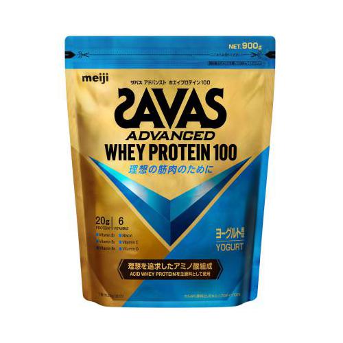 ザバス(SAVAS)アドバンスト ホエイプロテイン100 ヨーグルト風味 900g プロテイン トレーニング ボディーケア サプリメント 2631943の通販は