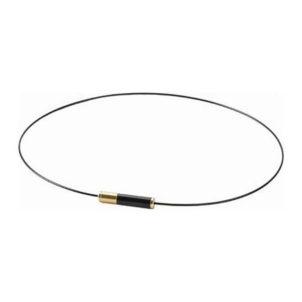 【ゆうパケット配送対象】ファイテン RAKUWAネックレス EXTREME ジオメトリー ブラック/ゴールド 50cm TG906153(ポスト投函 追跡ありメの通販は