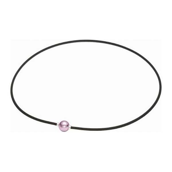 【ゆうパケット配送対象】ファイテン RAKUWAネックレス ミラーボール(ライト) ピンク/シルバー 45cm TG922252(ポスト投函 追跡ありメーの通販は 6,012円