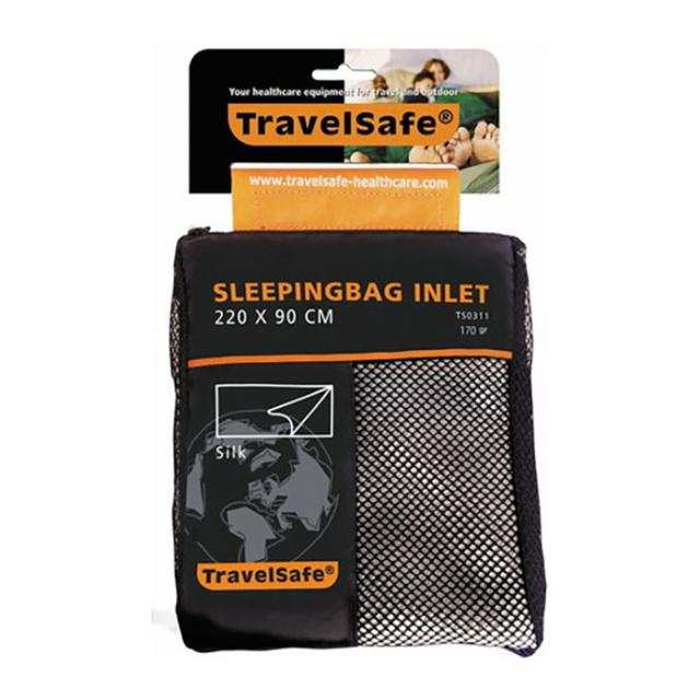 TRAVEL SAFE トラベルセーフ スリーピングバッグ インレット シルク(レクタンギュラー) インレット シーツ ライナー 封筒型 レクタング