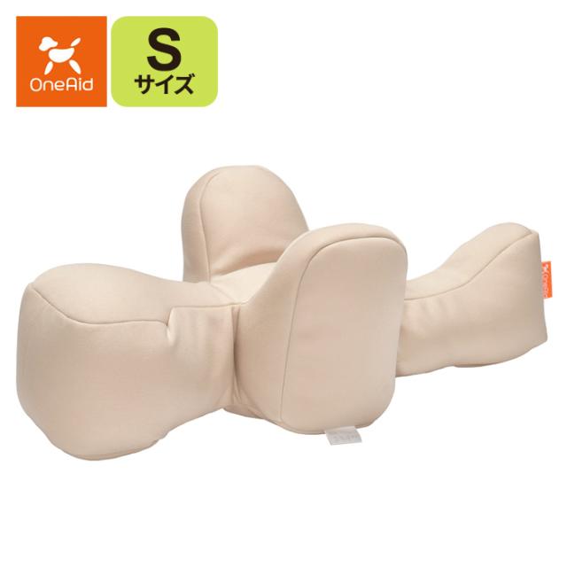 アロン化成(ワンエイド)リラクッション S(小型犬〜3kg目安)ベージュ(ペット 姿勢 サポート 老犬 介護)※お取り寄せ1週間程度かかります 10,725円