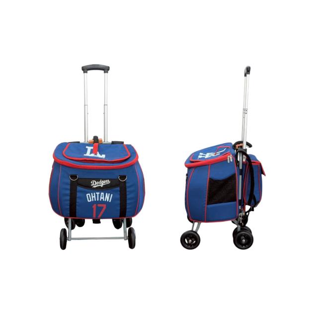 MLB公式 ロサンゼルス ドジャース 大谷翔平選手モデル 多機能ペットカート Los Angeles Dodgers ペット(ペット用品 カート)