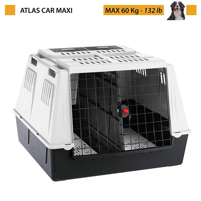 イタリアferplast社製 アトラスカー マキシ atlas Maxi 車載用 クレート 犬 ゲージ ドライブ(ペット用品 キャリー)