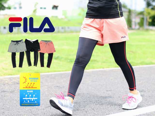 送料無料 Fila スポーツ レギンス スパッツ タイツ パンツ スパッツ レディース ランニング フィットネス ショートパの通販はau Pay マーケット 大きいサイズのマルカワ