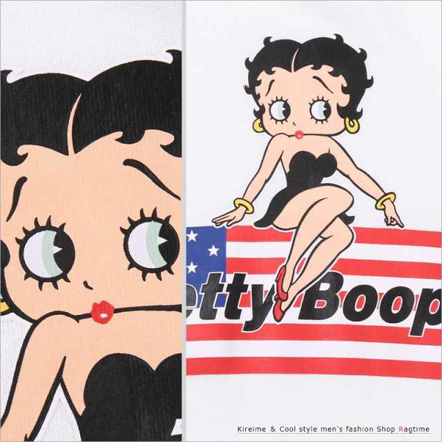 プルオーバーパーカー BETTY BOOP ベティブープ 大きいサイズ メンズ