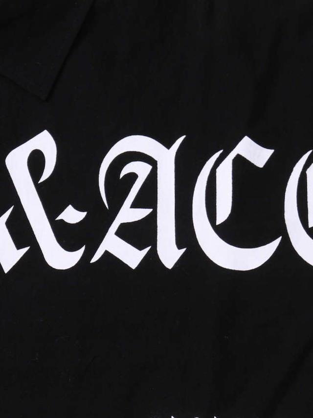 半袖シャツ 大きいサイズ メンズ ロゴプリント お洒落 ランダム