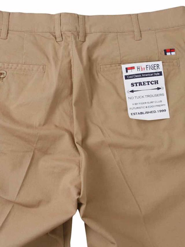 チノパン ストレッチ 大きいサイズ メンズ H by FIGER ストレッチ