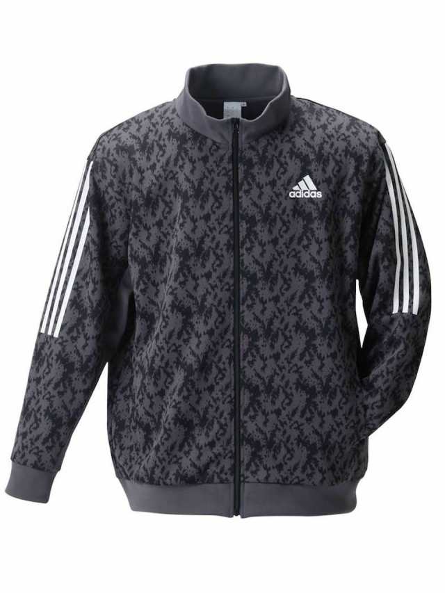 ジャージ 大きいサイズ メンズ adidas アディダス トラックジャケット カモフラ 迷彩 総柄 速乾 C050802-02｜au PAY マーケット