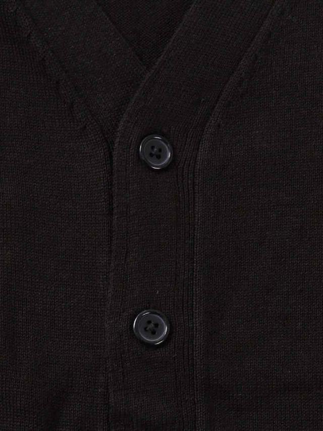 ニットベスト 大きいサイズ メンズ Vネック 無地 薄手 シンプル 秋冬