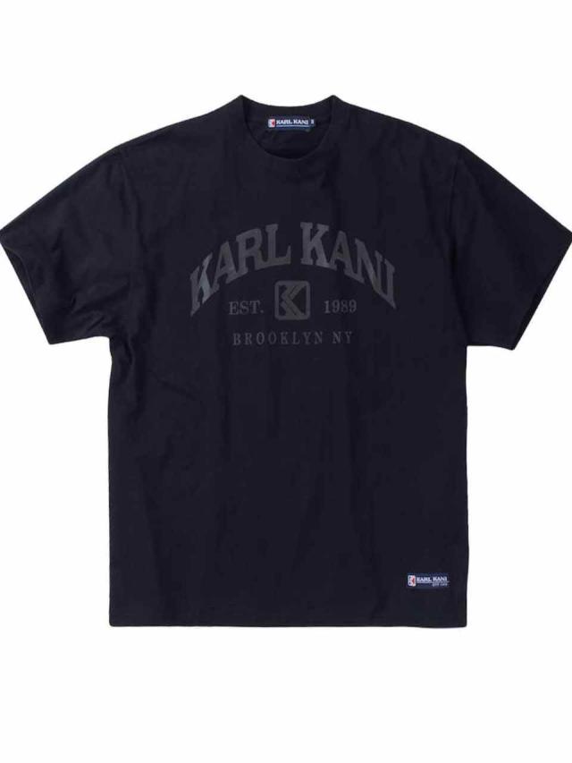 【美品】Karl Kani カールカナイ ビッグサイズ プリントTシャツ XXL KARL KANI] カールカナイ ロゴテープ 刺繍 ビッグシルエット 半袖T