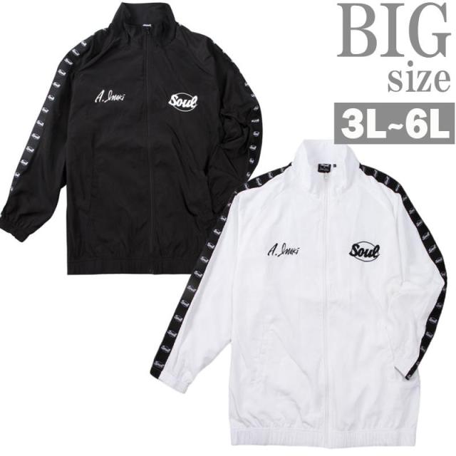ウインドブレーカー アントニオ猪木 大きいサイズ メンズ INOKI ISM イノキイズム ナイロン C061029-05