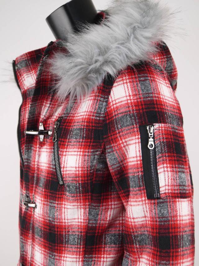 チェック コート メンズ ミリタリーコート モッズコート ファイヤー