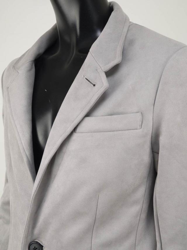 チェスターコート メンズ スエード スウェード ロングコート コート