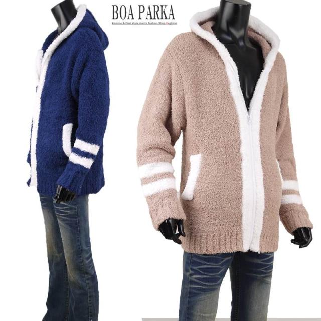 ボアパーカー メンズ 裏ボア ボアジャケット フリース おしゃれ ゆったり ボアブルゾン K 03の通販はau Pay マーケット ラグタイム