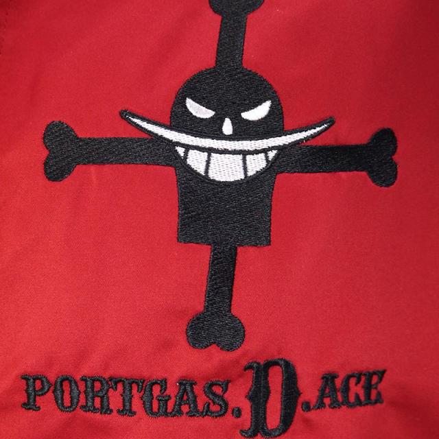 スカジャン メンズ ブルゾン ジャケット One Piece エース 刺繍 キャラクター ワンピース S0217 02の通販はau Pay マーケット ラグタイム