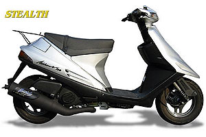 Burial ベリアル ステルス マフラー アドレスv100の通販はau Pay マーケット バイクパーツmotojam