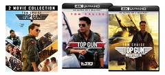 送料無料/[Blu-ray]/トップガン&トップガン マーヴェリック 4K Ultra HD ブルーレイ セット [「F-14」「ダークスター」キーホルダーセッ