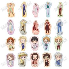 送料無料/[グッズ]/【2025年4月発売】アニメ 「ヘタリア World★Stars」 ステッカーコレクション 【フラワーパレード Ver. 】 BOX/NEOGDS-851602の通販は 6,357円