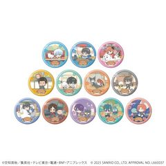 グッズ]/【2025年10月発売】缶バッジ 「銀魂×サンリオキャラクターズ