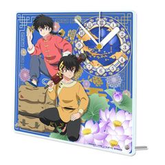 [グッズ]/【2025年4月発売】らんま1/2 アクリル置時計 【乱馬 & 良牙】/NEOGDS-855532 6,316円