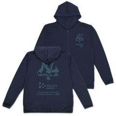 [グッズ]/[サイズ：M]/【2025年4月発売】EVANGELION WILLE & KREDIT 薄手ドライパーカー ネイビー / M/NEOGDS-859170の通販は