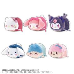 [グッズ]/【2025年5月発売】SR-127 サンリオキャラクターズ ぽてコロマスコット 6 BOX/NEOGDS-857749の通販は