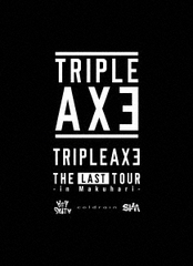 送料無料/[Blu-ray]/TRIPLE AXE/TRIPLE AXE -THE LAST TOUR in Makuhari- [Tシャツ(1)ネイビー×黄色 XL付予約限定生産盤]/PCXP-51191の通販は