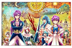 [Blu-ray]/マギ シンドバッドの冒険 COMPLETE BOX [完全生産限定版]/アニメ/ANZX-12361_1