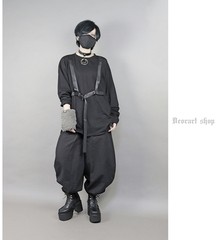 春夏新作モデル APPAREL]/ディオラート/ハーネスベルト風 コルセットカットソー トップス