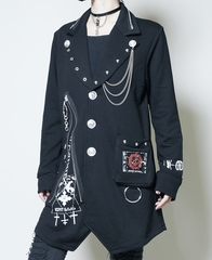 APPAREL]/セックスポットリベンジ/CUSTOM ZIP DETAIL BLACK
