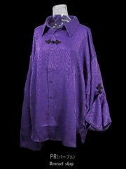 APPAREL]/ディオラート/キョンシースリーブ・中華 ギャング シャツ