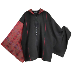 ディオラート　着物袖切替・振袖　ジップパーカー【中華柄】 APPAREL]/ディオラート/[着物袖] 切替え・振袖 ジップパーカー