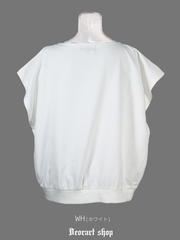 APPAREL]/ディオラート/[ スペード・ローズ柄 ] 裾絞り ルーズ