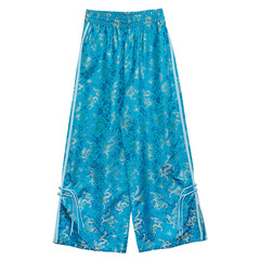 [APPAREL]/リッスンフレーバー/ドラゴンチャイナブロケードパンツ BLUE DRAGON (F) ゴスロリ・パンク/LISTEN FLAVORの通販は